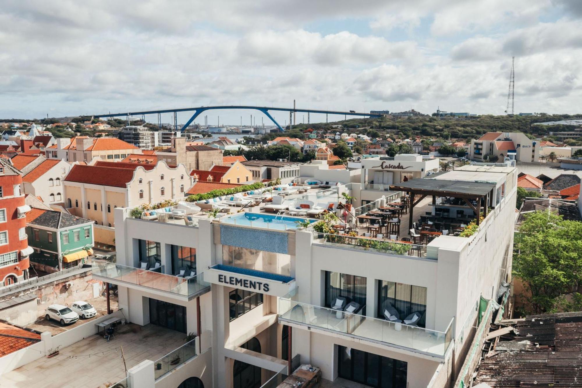Elements Hotel & Shops Curacao Willemstad Bagian luar foto